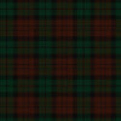 Brown Watch tartan traditional Scottish pattern fabric used in Highland wear