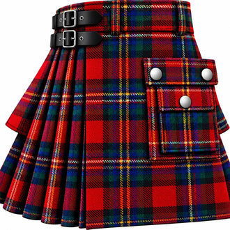 Bruce Old Tartan Kilt in traditional Scottish Highland style

