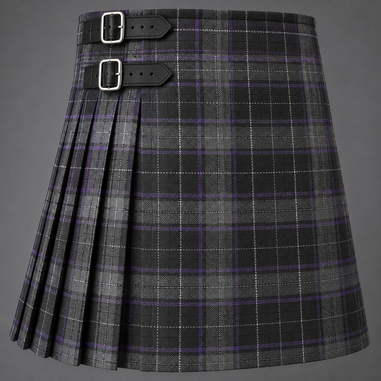 Cameron Alison Personal Tartan Kilt featuring authentic Scottish tartan with traditional pleated Highland design