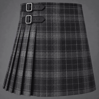 Cameron Alison Personal Tartan Kilt featuring authentic Scottish tartan with traditional pleated Highland design