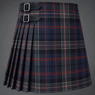 Cameron Hose #2 Tartan Kilt featuring authentic Scottish clan tartan with traditional pleated Highland design