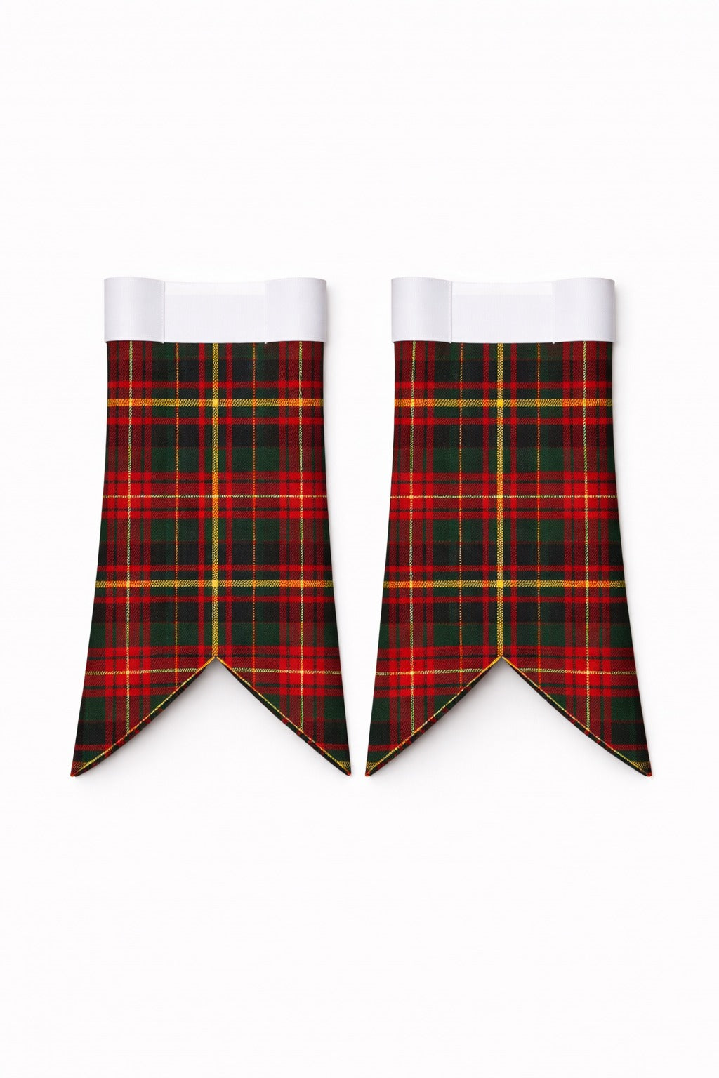 Handmade Cameron of Erracht tartan kilt in dark green and navy checks
