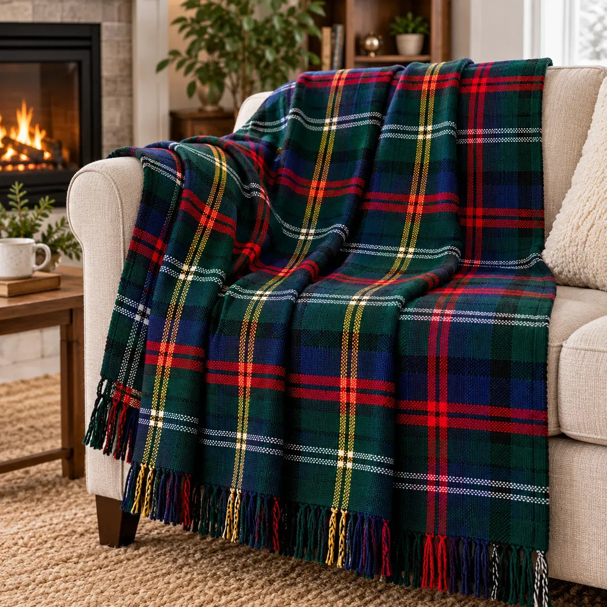 Campbell Tartan Blanket