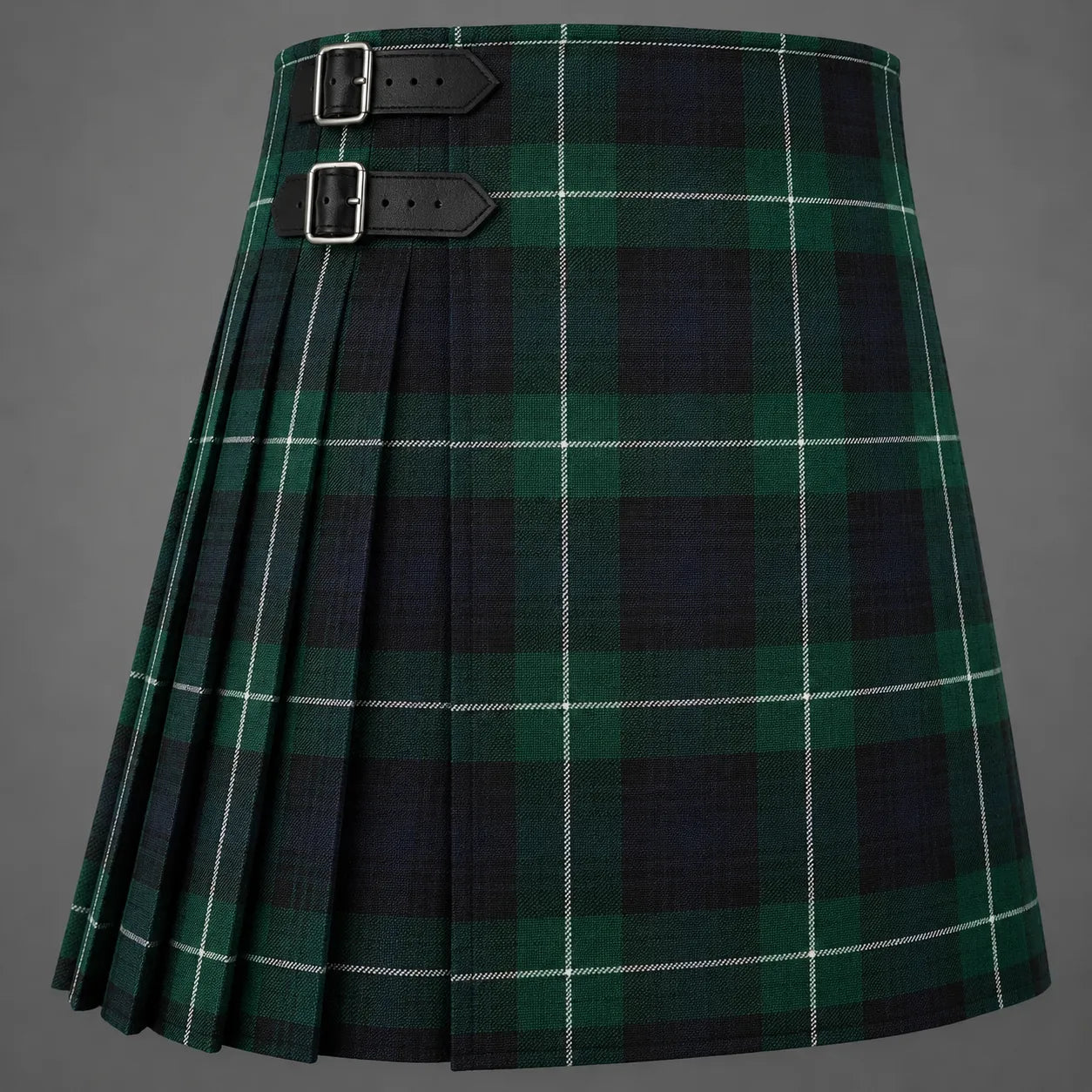 Campbell of Breadalbane Tartan Kilt made from authentic Scottish tartan with traditional pleated Highland craftsmanship