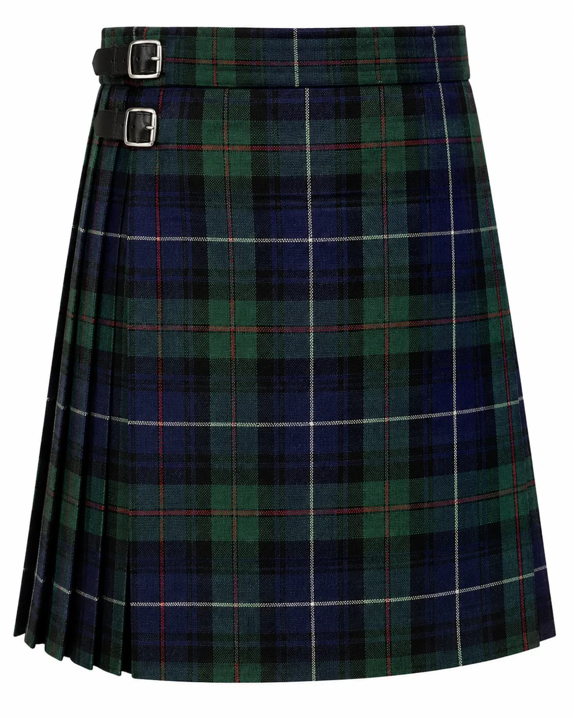 Campbell of Cawdor Dress Ancient Tartan Kilt made from authentic Scottish tartan with traditional pleated Highland craftsmanship
