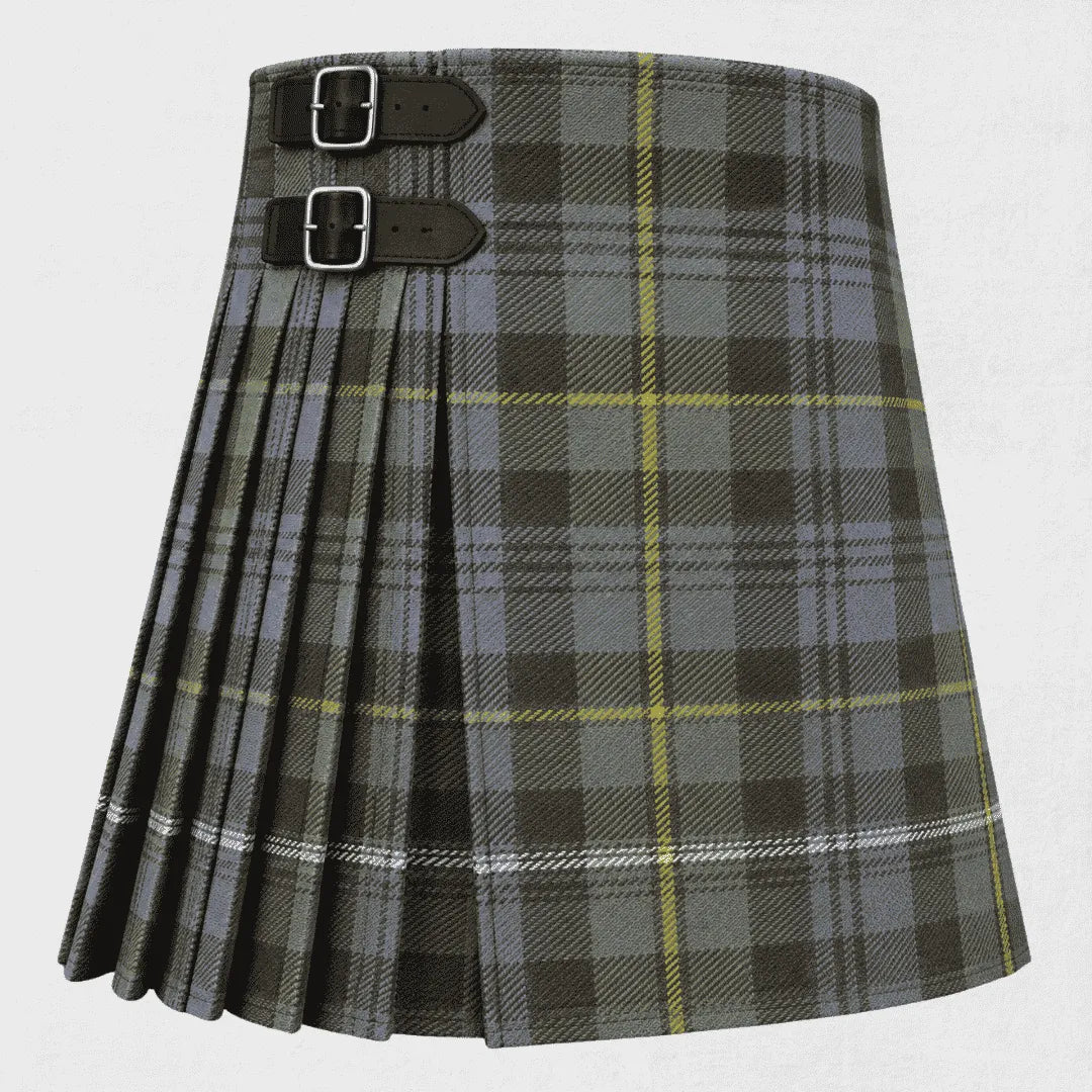 Campbell of Inveraray Ancient Tartan Kilt made from authentic Scottish tartan with traditional pleated Highland craftsmanship