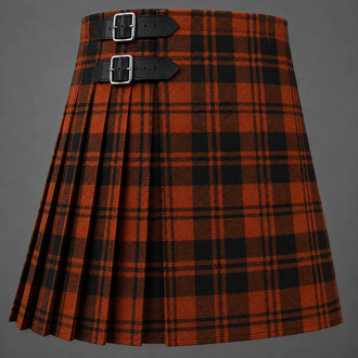 Campbell of Lochlane Tartan Kilt made from authentic Scottish tartan with traditional pleated Highland craftsmanship