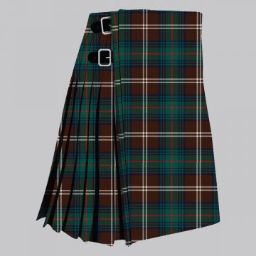 Chisholm hunting modern tartan kilt for men, traditional Scottish pleated kilt
