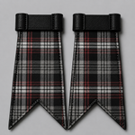 Grey Tartan Flashes – Clan Auld Lang Syne Highland Wear