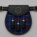 Clan Edmonstone Modern Tartan Sporran for Kilts