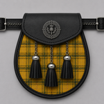 Houston Modern Tartan Sporran for Scottish Highland Wear