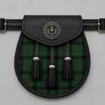 Clan Kincaid Modern Tartan Sporran for Scottish Kilts