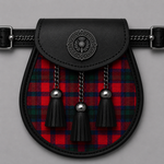 Clan Macnaughton Modern Tartan Sporran for Highland Wear