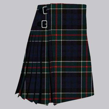 Clan Colquhoun modern tartan kilt for men, traditional pleated Scottish kilt
