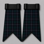 Clan Irvine Modern Tartan Flashes for Kilt Hose
