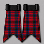 Macnaughton Modern Tartan Flashes for Highland Kilts