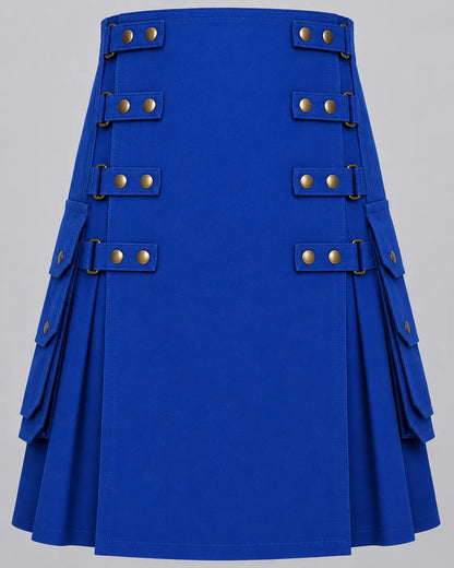 blue kilt