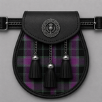 County Carlow Ancient Tartan Sporran for Scottish Kilts
