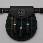 County Kilkenny Tartan Sporran – Traditional Kilt Accessory