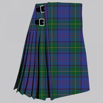 County Donegal tartan kilt for men, traditional Irish pleated kilt design
