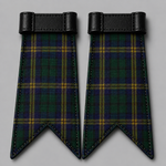County Kilkenny Tartan Flashes for Kilt Hose Wear