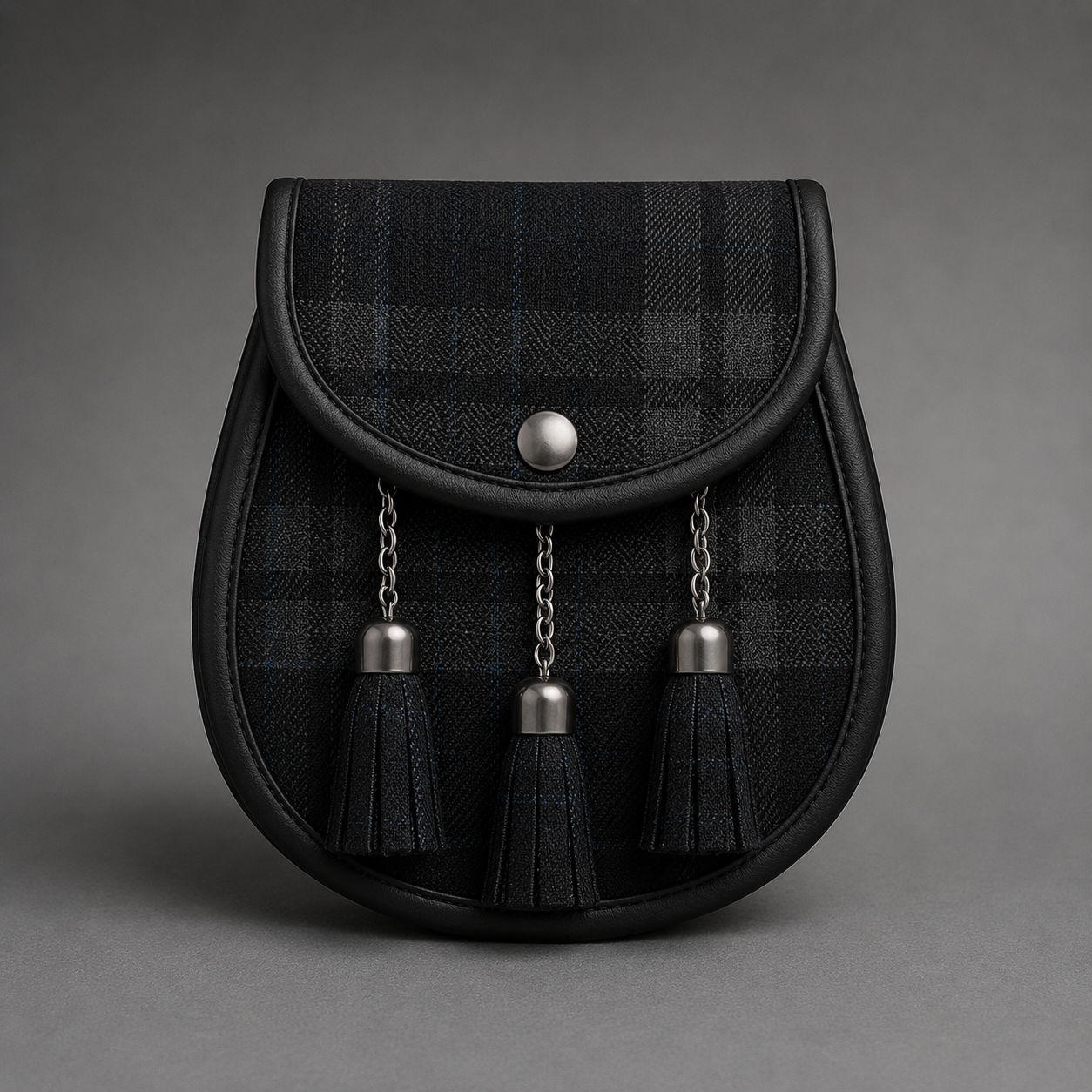 CrossFit Judges Tartan Sporran featuring authentic tartan design with secure storage and Highland styling