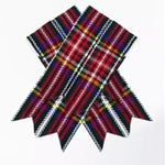 Black Stewart Tartan Kilt Flashes Custom Made Fit