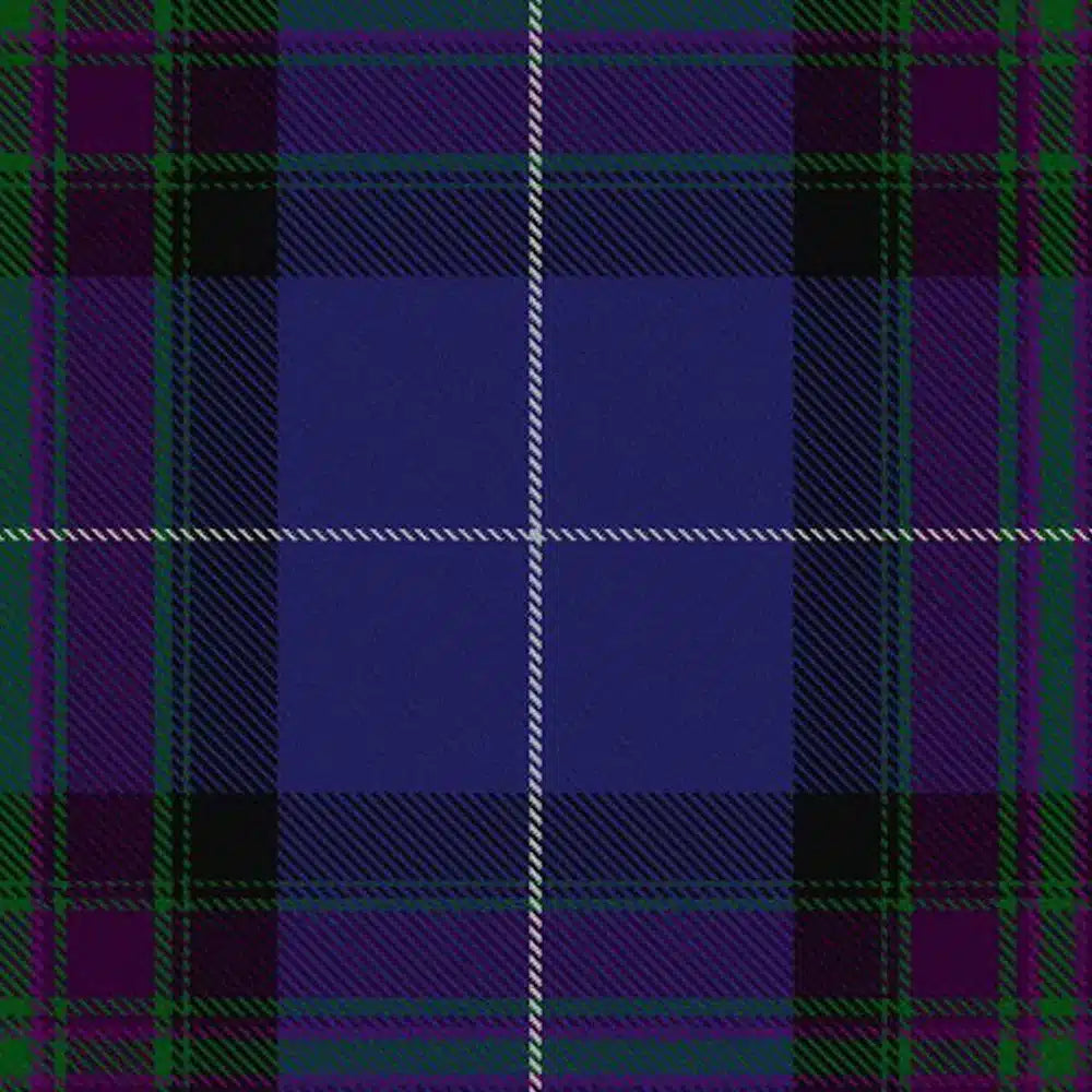 Front view of Custom Made Pride Of Scotland Tartan Trouser showcasing the vibrant Pride of Scotland tartan pattern