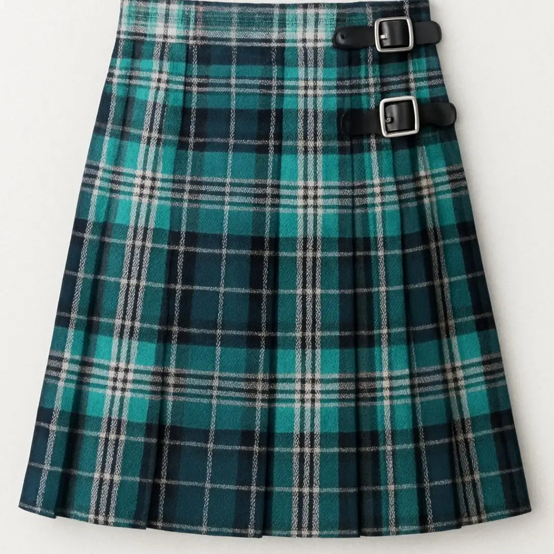 Diana Princess of Wales Tartan Kilt in elegant Scottish style