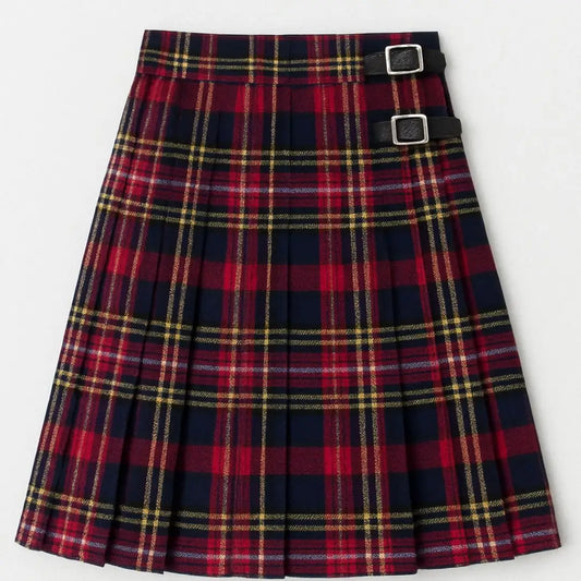Dress Stewart Tartan Kilt in classic Scottish Highland style