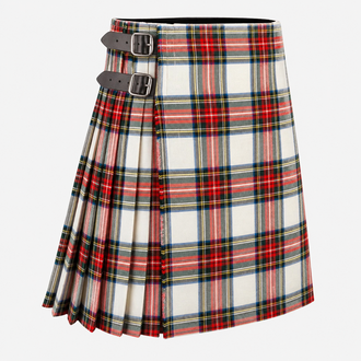 Dress Stewart Tartan Kilt in classic Scottish Highland style