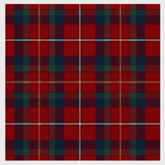 Red and blue plaid pattern