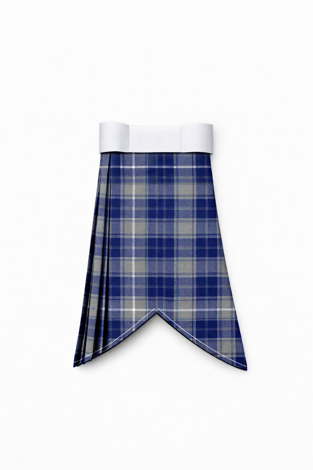 Edwards tartan flashes worn with traditional Scottish kilt hose for Highland dress
