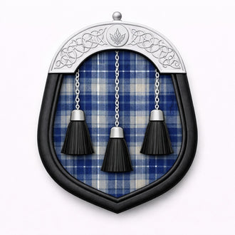 Edwards tartan sporran with traditional Highland design for Scottish kilt outfits

