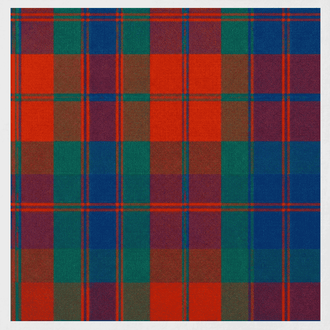 Fraser Gathering Ancient Tartan Kilt with traditional Scottish clan tartan and pleated Highland design