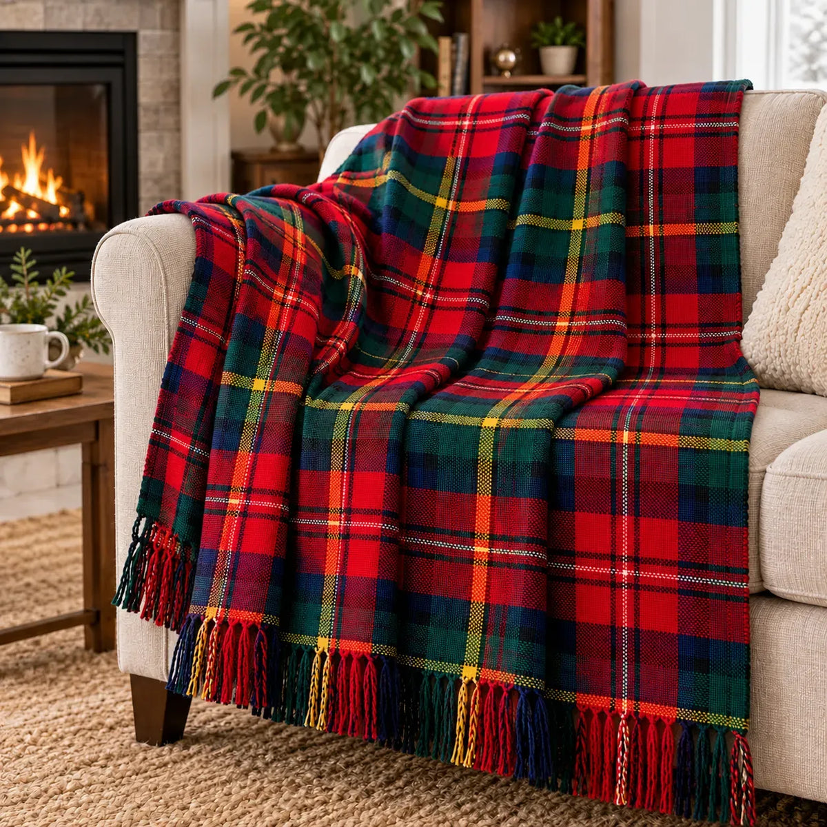 Fraser Tartan Blanket