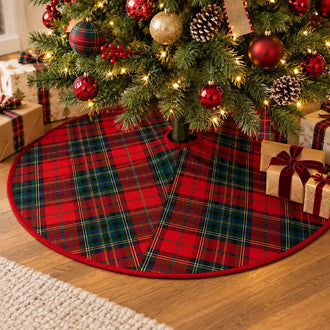 Fraser Tartan Christmas Tree Skirt