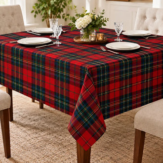 Fraser Tartan Rectangular Tablecloth