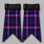 Freemasons Universal Tartan Kilt Flashes for Hose
