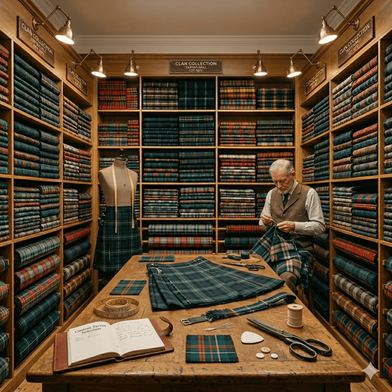 Custom Tartan Kilt