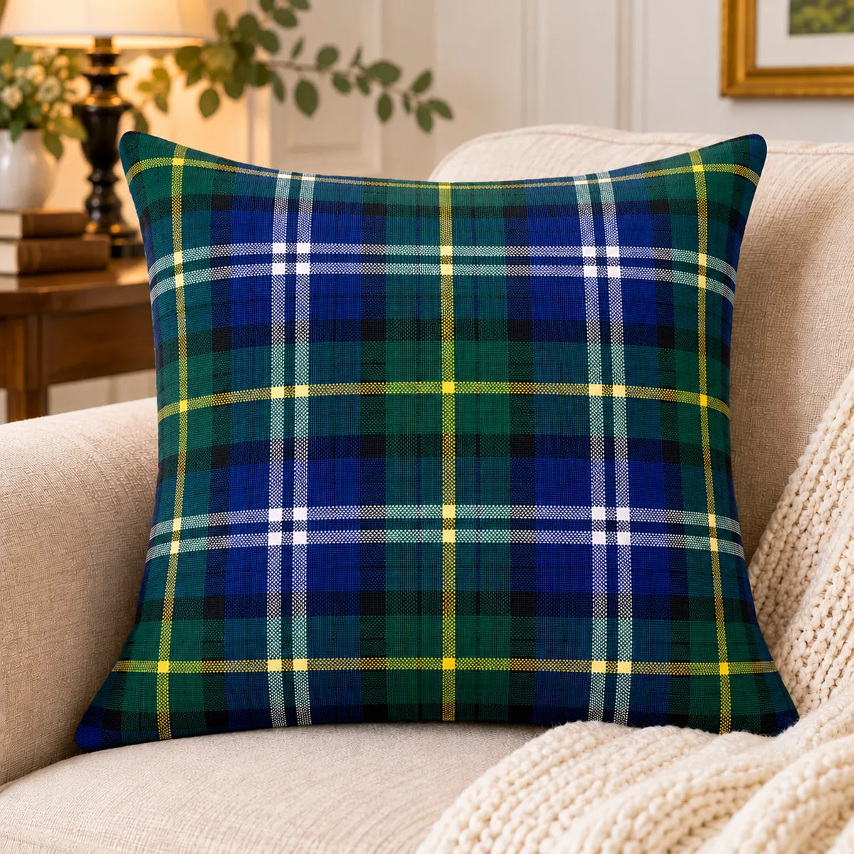 Gordon Tartan Cushion
