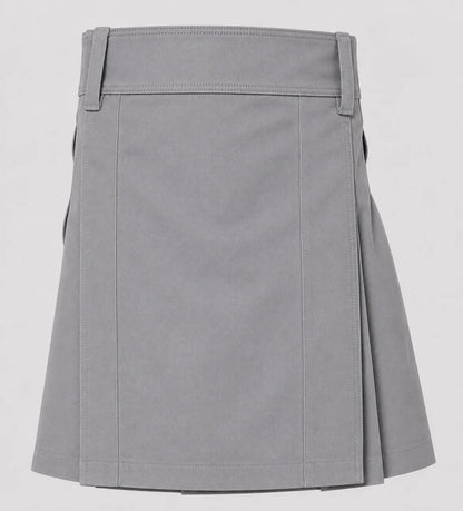 Gray kilt