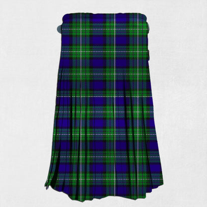 Back view of the Hand-made Alexander Tartan Kilt, showcasing the adjustable strap details and tailored fit for all-day comfort.