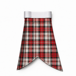 Hand Made Alloway Rose Tartan Flashes for Highland Wear