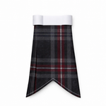 Hand Made Hebridean Heather Tartan Flashes for Highland Wear