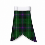Hand Made Hibs Tartan Flashes for Highland Dress Wear