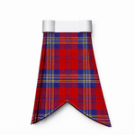 Hand Made House of Edgar Tartan Flashes for Highland Wear