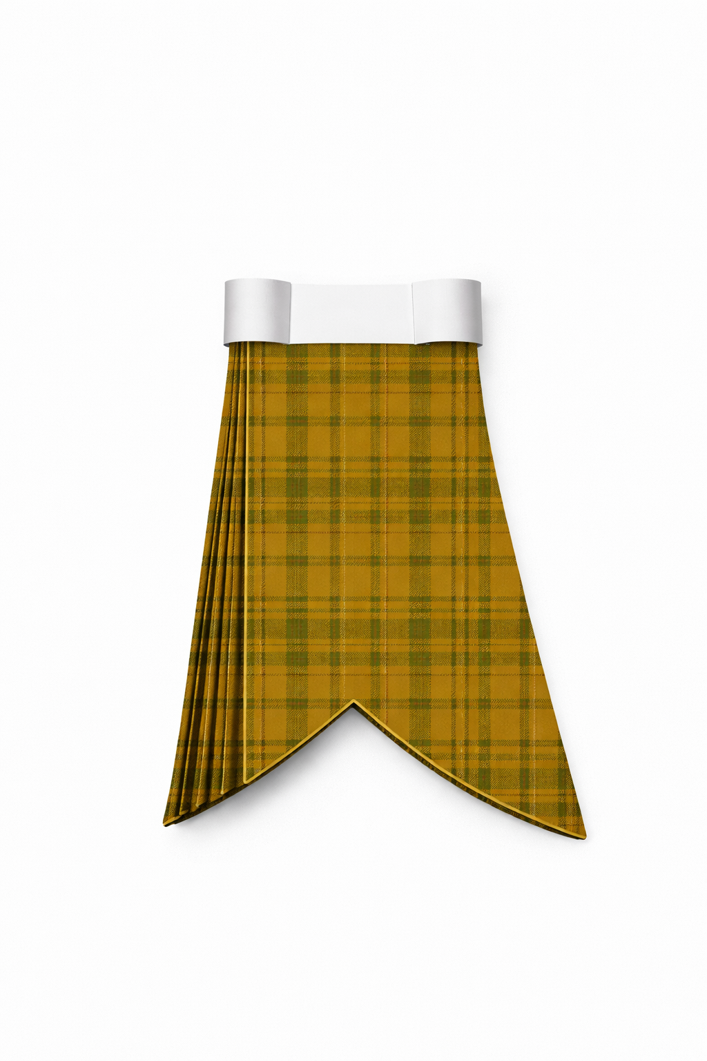 Hand Made Houston tartan flashes worn with traditional Scottish kilt hose for Highland dress