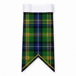 Hand Made Jones Clan Tartan Flashes for Highland Dress Wear