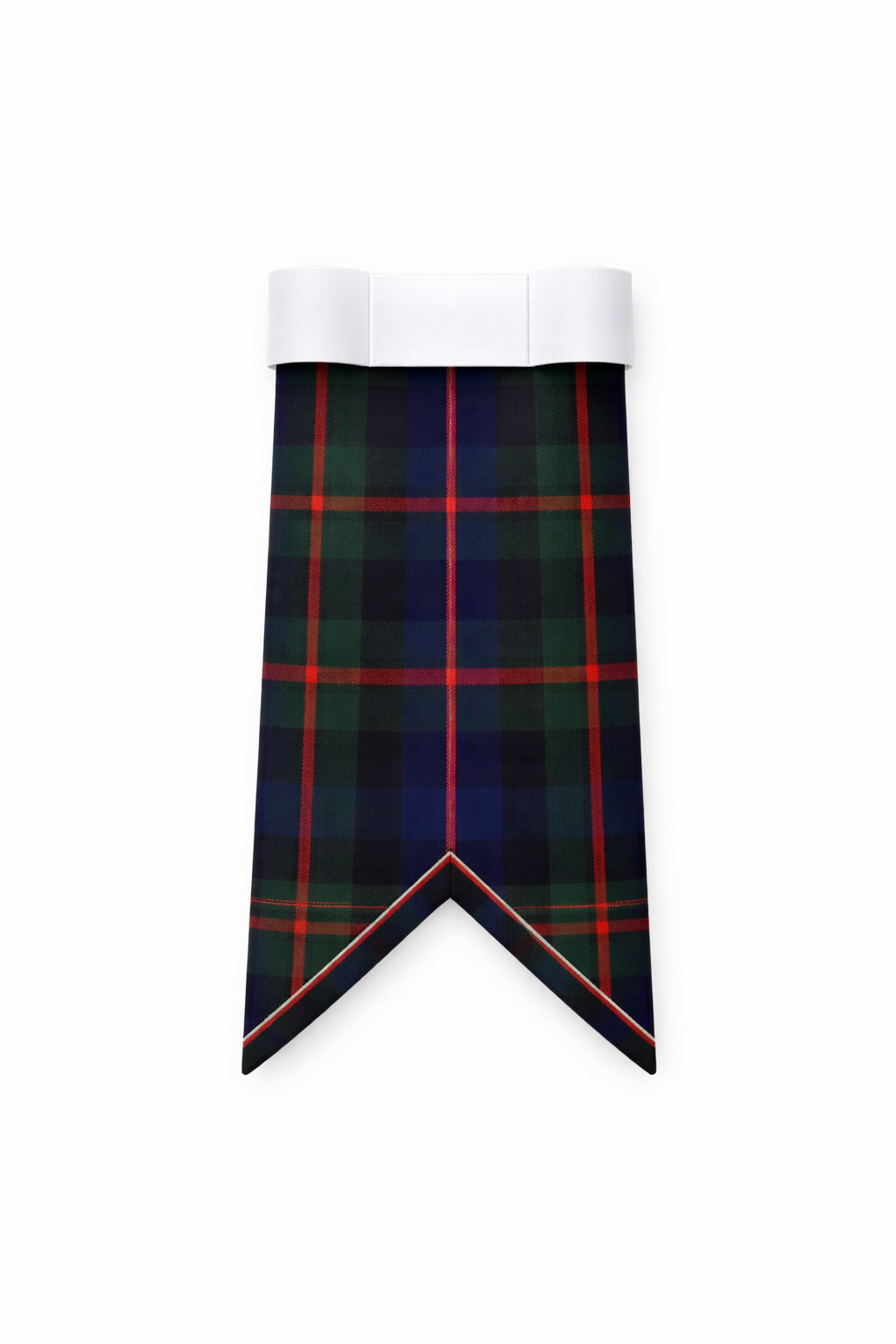 Hand Made Murray of Atholl Modern tartan flashes worn with traditional Scottish kilt hose for Highland dress